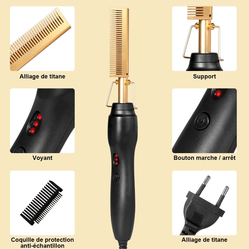 HotComb™ - Lisseur de cheveux pour femmes